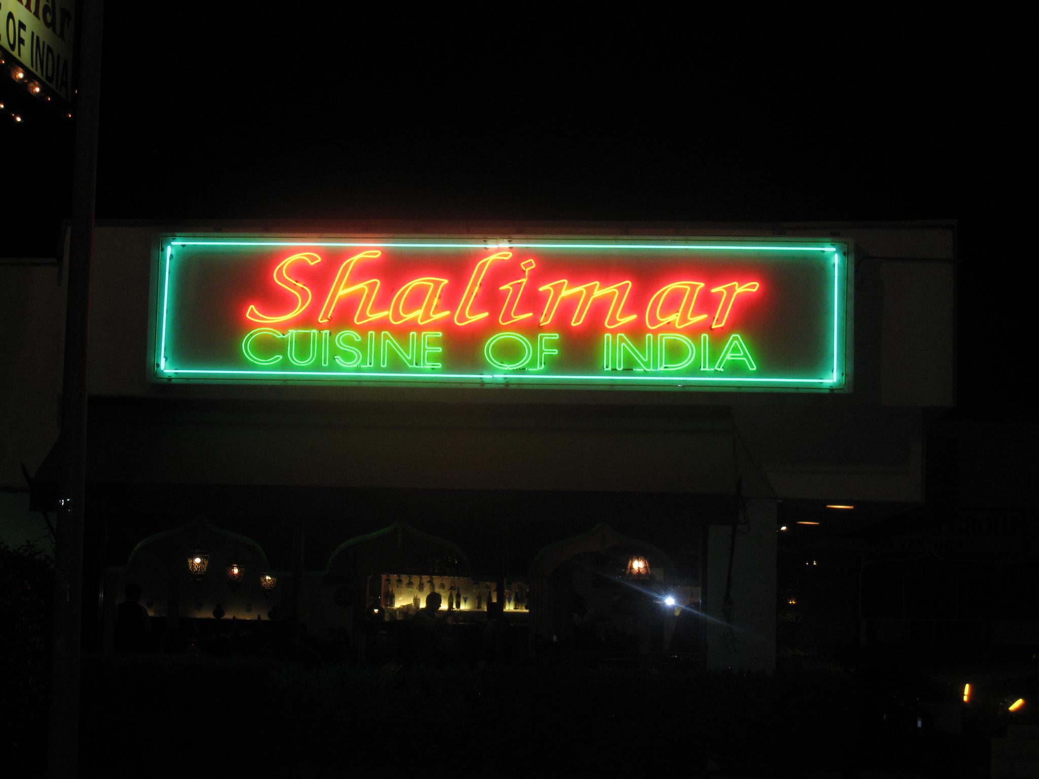 Shalimar Cuisine of India